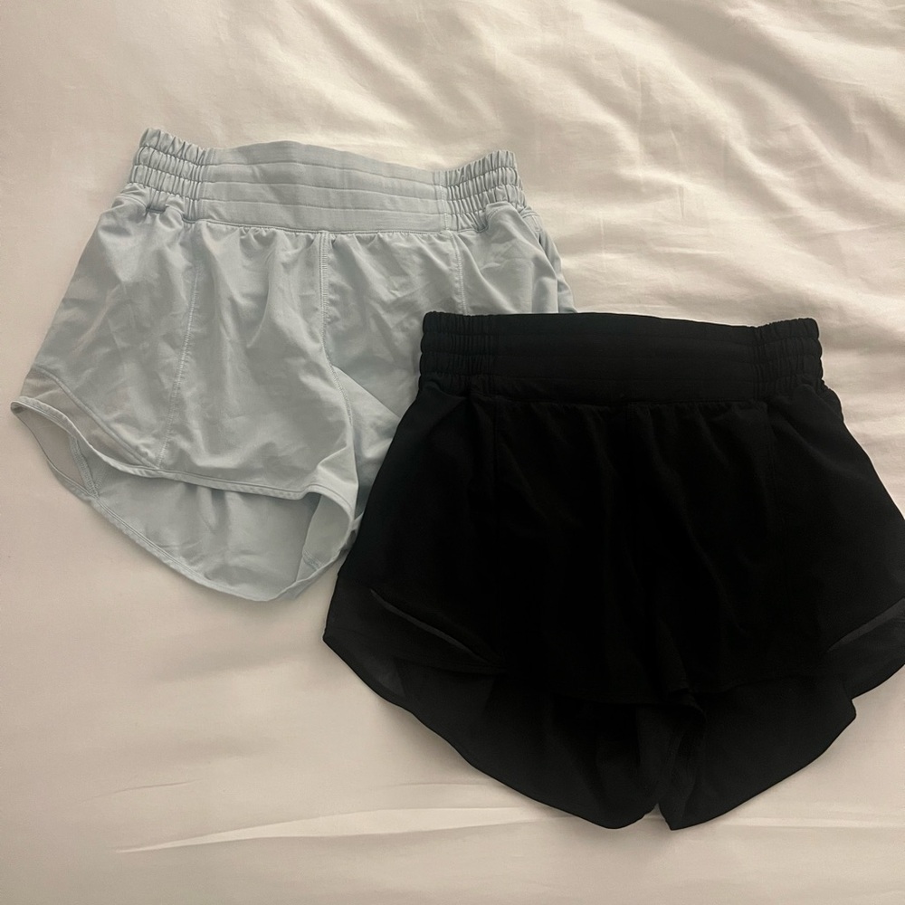 Lululemon High Rise 2.5” Hotty Hot’s Set